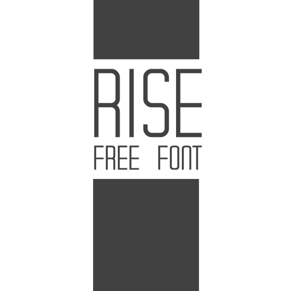 RISE Free Typeface